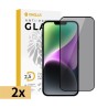 iPhone 16 Pro / 17 / 17 Pro Privacy Anti-Spy Full Coverage Tempered Gl