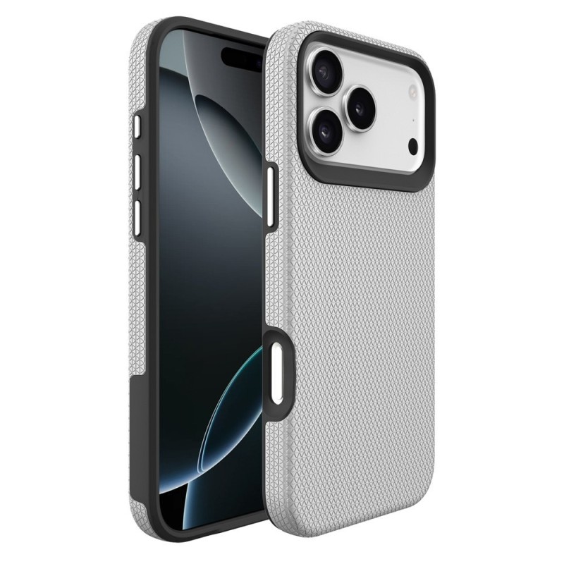 iPhone 17 Pro Max Rugged Shockproof Case Cover - Silver | Free Shipping AU