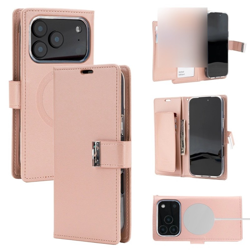 iPhone 17 Pro Max MagSafe Compatible Leather Wallet Flip Diary | Free Shipping AU