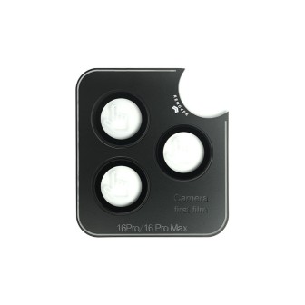 iPhone 16 Pro / 16 Pro Max / 14 Pro / 14 Pro Max Metal Ring Camera Lens - Silver