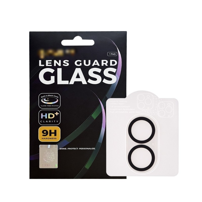iPhone 16 / 16 Plus / 17 Black Edge Camera Lens Protector | Australia