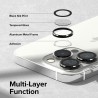 iPhone 15 Pro / 15 Pro Max HD Clear Camera Lens Protector - Graphite