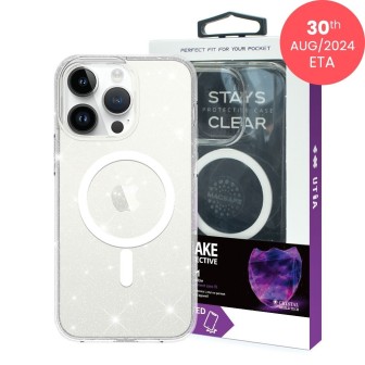 iPhone 16 Pro Max Slim Shockproof Clear Case Cover - Shiny Clear