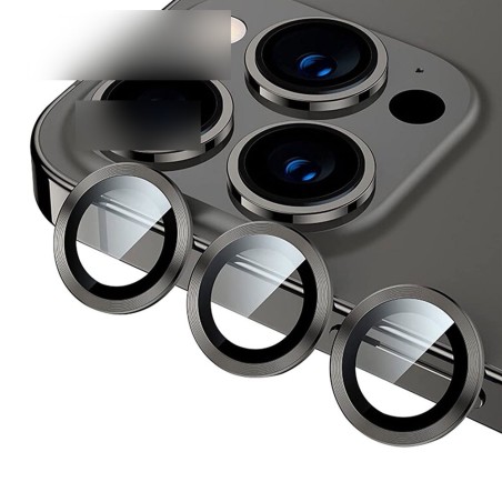 iPhone 13 Pro Max HD Clear Camera Lens Protector - Graphite