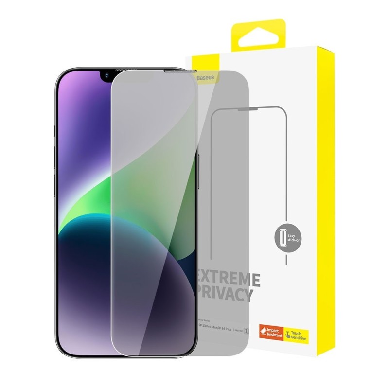 iPhone 13 Pro Max / 14 Plus Privacy Anti-Spy Tempered Glass Screen Pro