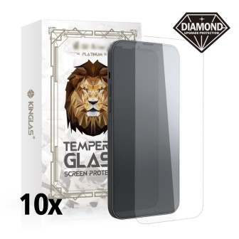 iPhone 14 Pro Max Tempered Glass Screen Protector - 10 Pack