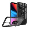 iPhone 14 Pro Max Shockproof with Ring Holder Stand Case Cover - Red