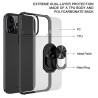 iPhone 14 Pro Max Shockproof with Ring Holder Stand Case Cover - Red
