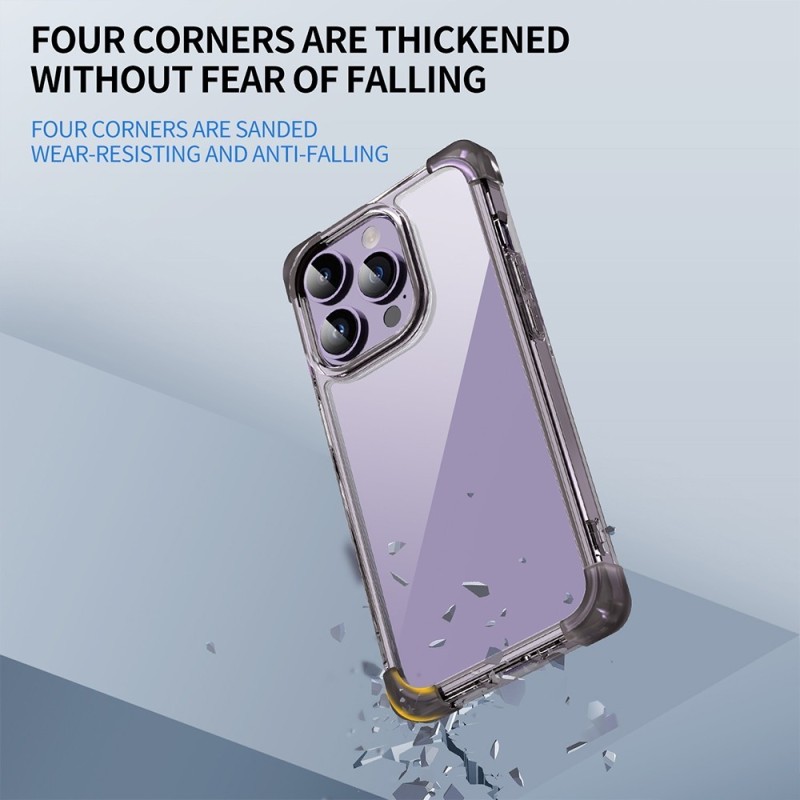 iPhone 14 Pro Max Protective Case Cover - Clear Purple | Australia