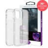 iPhone 16 Pro Slim Shockproof Clear Case Cover - Shiny Clear