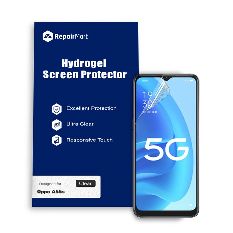 Oppo A55s Hydrogel Screen Protector