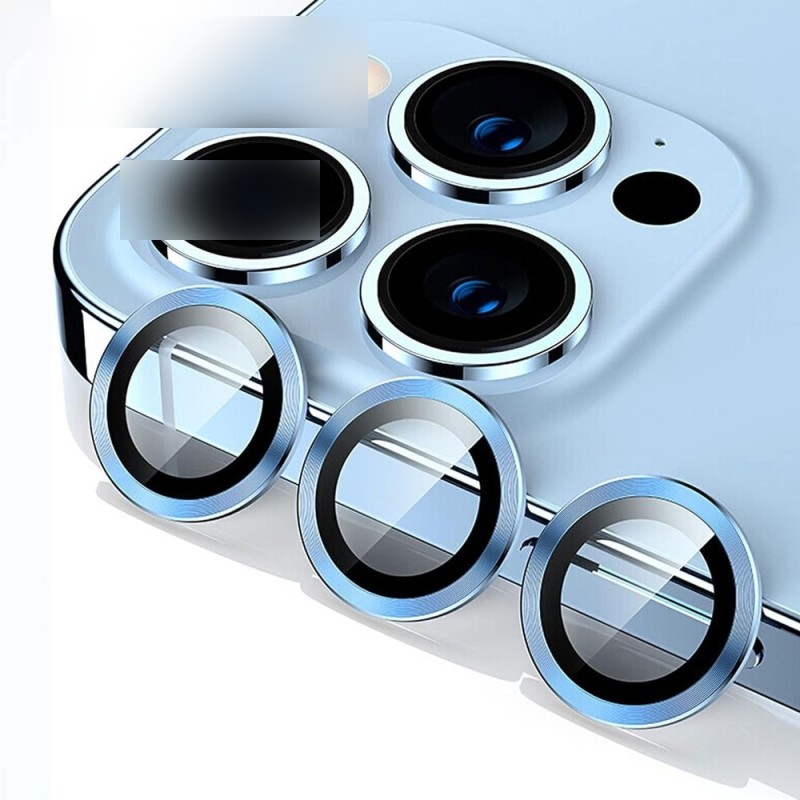 iPhone 12 Pro Max HD Clear Camera Lens Protector - Blue | Australia