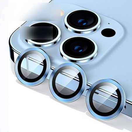 iPhone 12 Pro Max HD Clear Camera Lens Protector - Blue | Australia