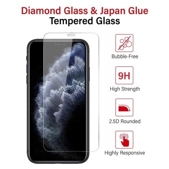iPhone 12 Pro Max Tempered Glass Screen Protector - 10 Pack
