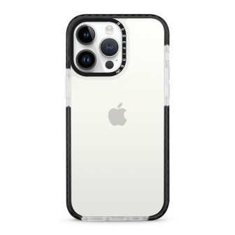 iPhone 13 Pro Max Slim Shockproof Clear Case Cover - Black | Australia