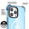 iPhone 15 Pro Max Bounce Impact Slim Shockproof Clear Case Cover - Cle