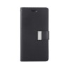 iPhone 13 Pro Max Leather Wallet Flip Diary Case Cover - Black