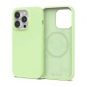 iPhone 15 Pro Max MagSafe Compatible Liquid Silicone Case Cover - Mint