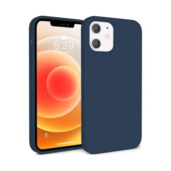 iPhone 12 Pro Max Liquid Silicone Case Cover - Lavender Grey