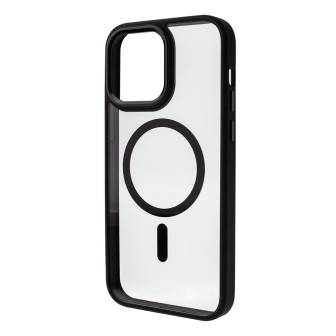 iPhone 14 Pro Max Clear with Metal Camera Frame Case Cover - Black | Australia
