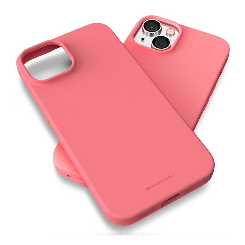iPhone 16 Plus Soft Feel Jelly Case Cover - Pink Sand | Australia