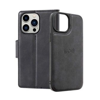 iPhone 14 Pro Max 2-in-1 Detachable Magnetic Flip Leather Wallet Case