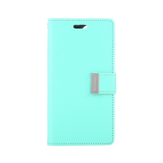 iPhone 17 Air Leather Wallet Flip Diary Case Cover - Mint | Australia