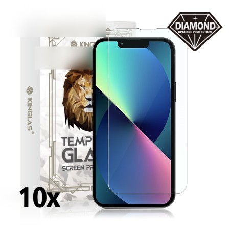 iPhone 13 / 13 Pro / 14 / 16E / 17E Tempered Glass Screen Protector -