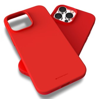iPhone 15 Pro Soft Feel Jelly Case Cover - Red | Australia
