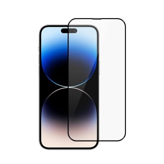 iPhone 14 Pro Full Coverage Tempered Glass Screen Protector