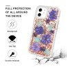 iPhone 12 Pro Max Protective Case Cover - Gold / Flower | Australia
