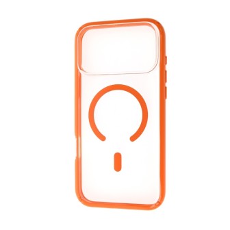 iPhone 17 Dual-Colour Clear Shockproof Case Cover - Orange | Australia