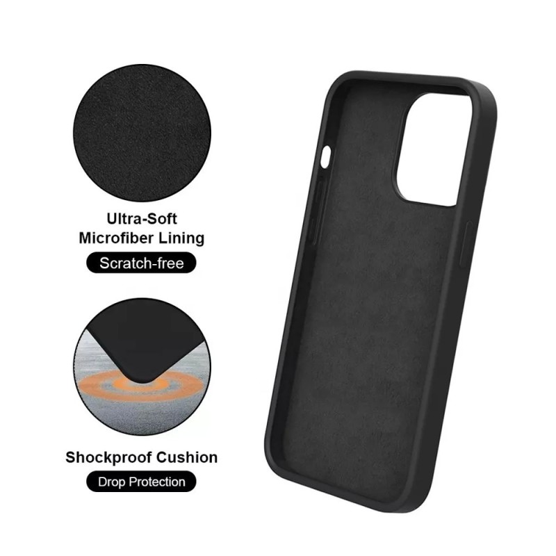 iPhone 15 Pro Liquid Silicone Case Cover - Green | Australia