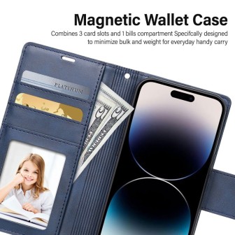 iPhone 12 Pro Max 2-in-1 Detachable Magnetic Flip Leather Wallet Case