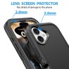 iPhone 16 Plus Rugged Armor Belt Clip Holster Case Cover | Australia