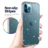 iPhone 13 Pro Slim Shockproof Clear Case Cover - Shiny Clear