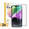 iPhone 15 Plus / 16 Plus Full Coverage Tempered Glass Screen Protector