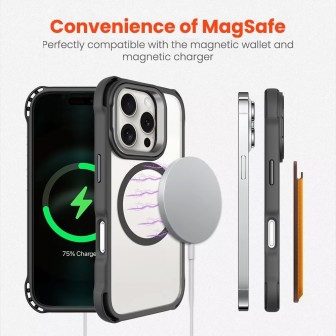 iPhone 16 Pro Drop Protection Case Cover - Black | Australia
