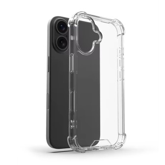 iPhone 16 Plus Crystal Clear Hybrid Shockproof Case Cover | Australia