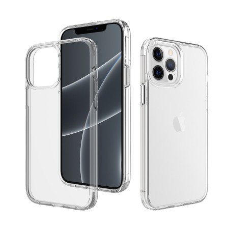 iPhone 13 Pro Slim Shockproof Clear Case Cover - Transparent