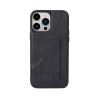 iPhone 15 Pro Leather Wallet Flip Diary Case Cover - Navy | Australia