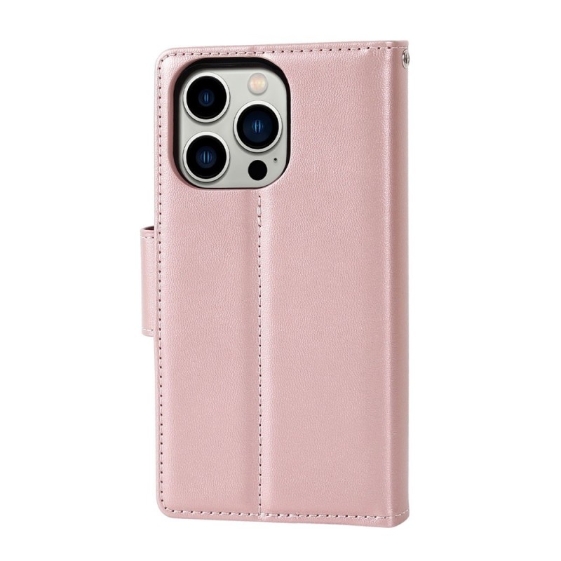 iPhone 15 Pro 2-in-1 Detachable Magnetic Flip Leather Wallet Case Cove