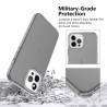 iPhone 14 Pro Slim Shockproof Clear Case Cover - Clear Pink