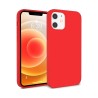 iPhone 12 Pro Liquid Silicone Case Cover - Red | Australia