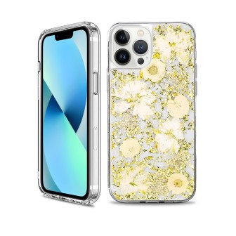 iPhone 13 Pro Protective Case Cover - Silver / Pink | Australia
