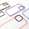 iPhone 14 Pro Slim Shockproof Clear Case Cover - Pink Sand | Australia