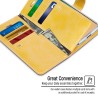 iPhone 14 Pro Leather Wallet Flip Diary Case Cover - Navy | Australia