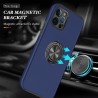 iPhone 12 Pro Max Shockproof with Ring Holder Stand Case Cover - Black
