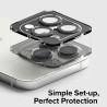 iPhone 15 / 15 Plus HD Clear Camera Lens Protector - Silver