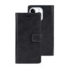 iPhone 12 / 12 Pro Leather Wallet Flip Diary Case Cover - Black